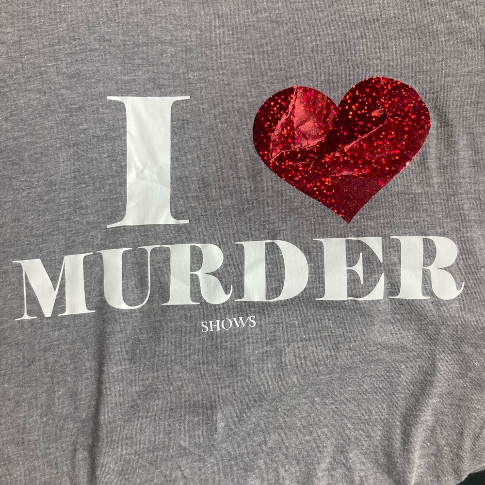 Funny MURDER shows tshirt